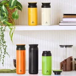 Karaca Rainbow Steel Auslaufsichere Thermoskanne 500 Ml Schwarz