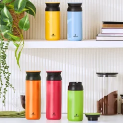 Karaca Rainbow Steel Auslaufsichere Thermoskanne 350 Ml Blau