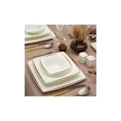 Karaca Red Carpet Collection Fine Pearl Agate 12 Personen Geschirrset, 62 Teilig