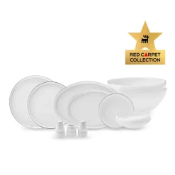 Karaca Red Carpet Collection Streamline Sunset Platinum 59-teiliges Geschirr für 12 Personen