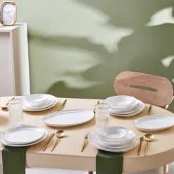 Karaca Red Carpet Collection Stream Bone Yakamoz 59-teiliges 12-Personen-Geschirrset Gold