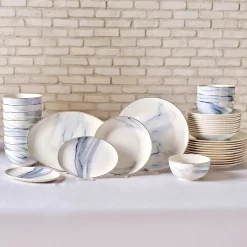 Karaca Ria New 39-teilig Geschirrset für 12 Personen, Grau