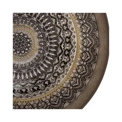 Karaca Rihanna Dekoratives Tablett 28cm schwarz