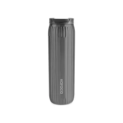 Karaca Rimo Auslaufsicherer Edelstahl-Thermos 600 ml Anthrazit
