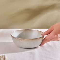 Karaca Rixton Salatschale, 22 cm, Beige