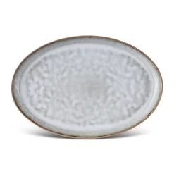 Karaca Rixton Servierplatte, 35,5 cm, Beige