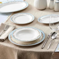 Karaca Rocco 56 Teilig New Generation Bone Geschirrset für 12 Personen