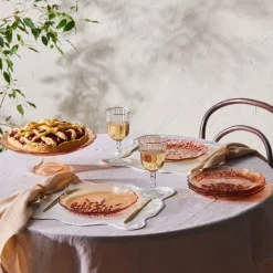 Karaca Rote Lavendel 7-teiliges Kuchenset