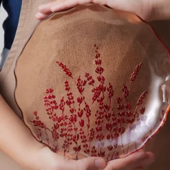 Karaca Rote Lavendel 7-teiliges Kuchenset