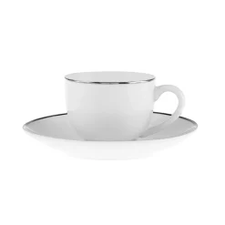 Karaca Rowan für 12 Personen New Generation Bone Geschirrset, 69 Teilig, Platin