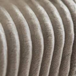 Karaca Ruby Stripe Wellsoft Einzel Decke, Grau