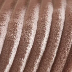 Karaca Ruby Stripe Wellsoft Einzel Decke, Rosa