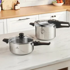 Karaca Ruggersteel Schnellkochtopf 4+6 Lt