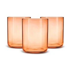 Karaca Salmon Glas Set, 3 teilig