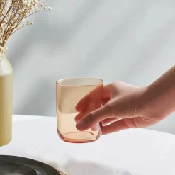 Karaca Salmon Glas Set, 3 teilig