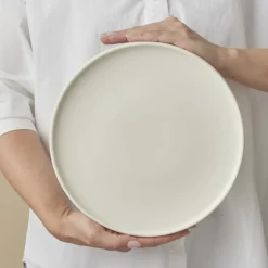 Karaca Salvare Diamond 18-teiliges Bone China-Geschirrset für 6 Personen, weiß