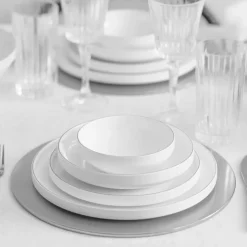 Karaca Satürn Streamline 59-teiliges Tafelservice- Set für 12 Personen