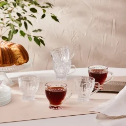 Karaca Seda 6 Personen Glas Tee Cup 180 Ml