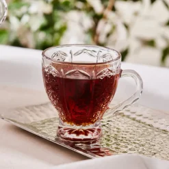 Karaca Seda 6 Personen Glas Tee Cup 180 Ml