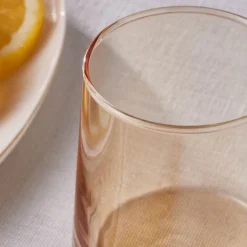 Karaca Serene 7-teiliges Gläser Set, Amber