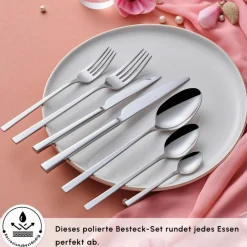 Karaca Serenity Elegance 12-Personen 84-Teiliges Besteckset