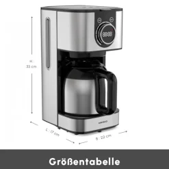 Karaca Series 2303 Stahl Filterkaffeemaschine
