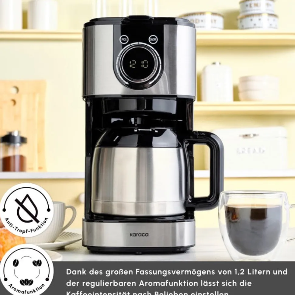 Karaca Series 2303 Stahl Filterkaffeemaschine
