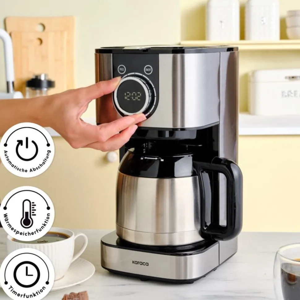Karaca Series 2303 Stahl Filterkaffeemaschine