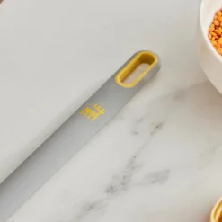 Karaca Silva Silikon Pastalöffel, 33 cm, Grau