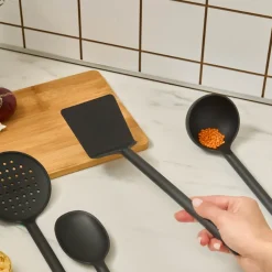 Karaca Simple 5-teiliges Küchenutensilien-Set, Schwarz