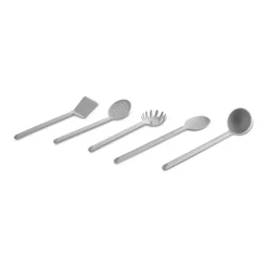 Karaca Simple 5-teiliges Küchenutensilien-Set, Grau