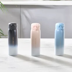 Karaca Skyfall Stahl Auslaufsichere Thermoskanne 500 Ml Rosa