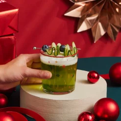 Karaca Snowy 380 Ml 3-Teiliges Wasserglas-Set