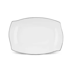 Karaca Square Bone Eterno 53-teiliges 12-Personen Geschirrset Platin