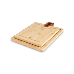 Karaca Squarecut 2-teiliges Bambus Schneidebrett