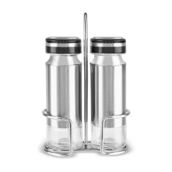 Karaca Stellum, 3 Stück Salz- und Pfefferstreuer, Inox