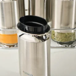 Karaca Stellum, 6-teiliges Gewürzglas-Set, Inox