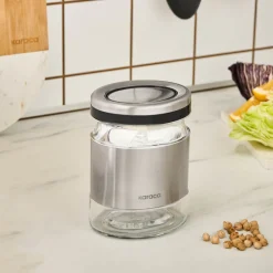 Karaca Stellum, Vorratsglas, 480ML, Inox