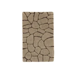 Karaca Stone Badvorleger, 50 × 80 cm, Grau