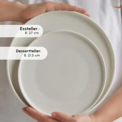 Karaca Stream Bone Felix XL Tafelservice 18-teilig für 6 Personen