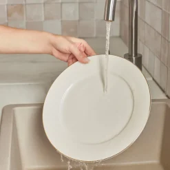 Karaca Stream Bone Massimo 24 Teiliges Gold Essgeschirr Set