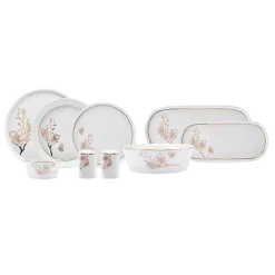Karaca Streamline Cassini New Generation Bone Dinner Set 59 Teile für 12 Personen