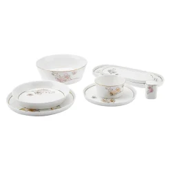 Karaca Streamline Cassini New Generation Bone Dinner Set 59 Teile für 12 Personen