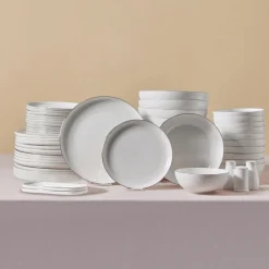 Karaca Streamline Favaro 53-Teiliges 12-Personen Geschirrset Platin