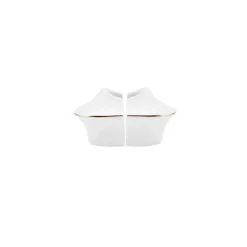 Karaca Streamline Hole Gold 28 Teilig Frühstücksset und Servierschalen für 6 Personen