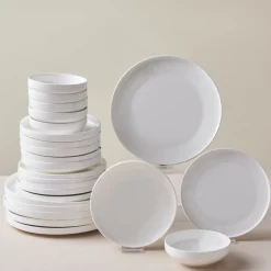 Karaca Streamline New Saturn Weiß 24-teiliges Tafelservice, 6 Personen