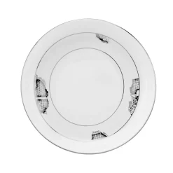 Karaca Streamline Safari New Generation Bone Geschirrset, 59 Teilig, 12 Personen