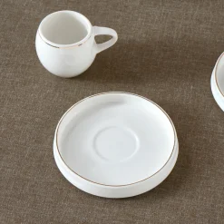 Karaca Streamline Sunset 6-teiliges Kaffeetassen-Set für 6 Personen, 100 ml