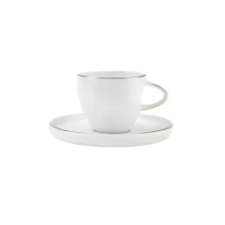 Karaca Streamline Sunset Gold 28 Teilig Frühstücksset und Servierschalen für 6 Personen