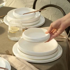 Karaca Streamline Sunset Geschirrset für 4 Personen, 21-teilig